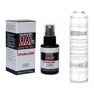 Süper Hot Xxl Peak Power For Men Sprey 50 Ml Waterglide Natural Lubricant 400ml