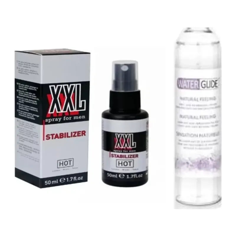 Süper Hot Xxl Peak Power For Men Sprey 50 Ml Waterglide Natural Lubricant 400ml