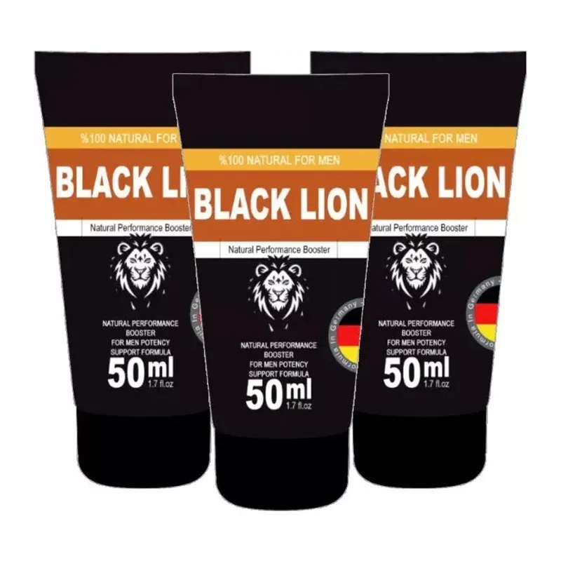 Black Lion 50 Ml 3 Adet Men Booster Krem Erkeklere Özel Anlar Için Krem