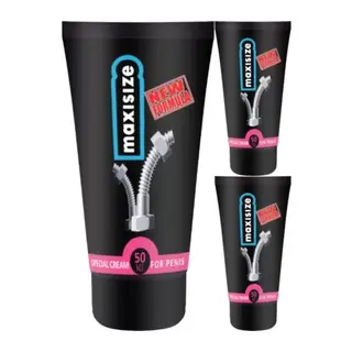 Maxsize Maxi Size 3 Adet Cream Erkeğe Özel 50 Ml G.ç Krem