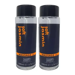 Süper Soft Jasmin Massage Oil 400 Ml Aromalı Rotik Masaj Yağı X 2 Adet