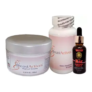 Breastactives 100 Ml Krem + 60 Lı Caps Kadın Göğüsözel + Xir 30 Ml Içecek