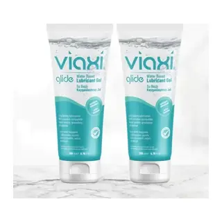 Süper Viaxi Glide Su Bazlı Jel Sade 200 Ml 2 Adet
