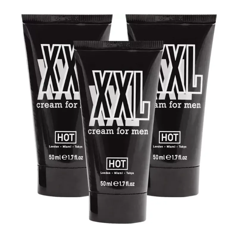 Süper Hotxxl Cream Men Hardener D.lay Enlrgr 3 Adet 50 Ml Erkeklere Özel Krem