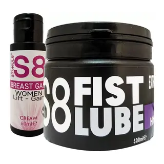 Stimul8 Fist Lube 500ml Big Size Lubrikant + Stimul8 Kadınlara Özel Xxlkrem 60ml
