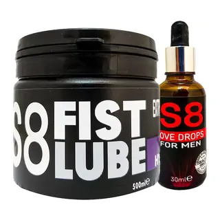 Stimul8 Fist Lube Lubrikantkrem Büyük 500ml + Stimul8 Erkekleri Etkiııeyendamla