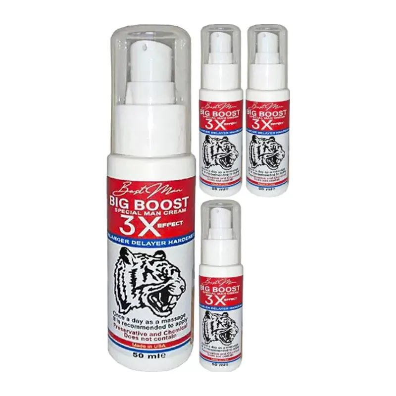Bigboost Cream 4 Adet 50 Ml Erkeklere Özel Krem