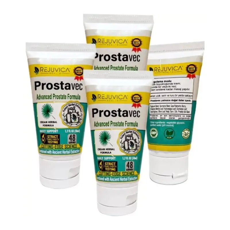 Prostavec 4 Adet X 50 Ml Krem Erkeklere Özel Yer Kremi