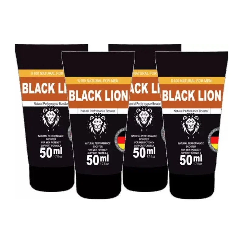Black Lion 4 Adet X 50 Ml Men Booster Krem Erkeklere Özel Anlar Için Krem