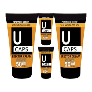 U Caps Cream 4 Adet 50 Ml Erkeklere Krem