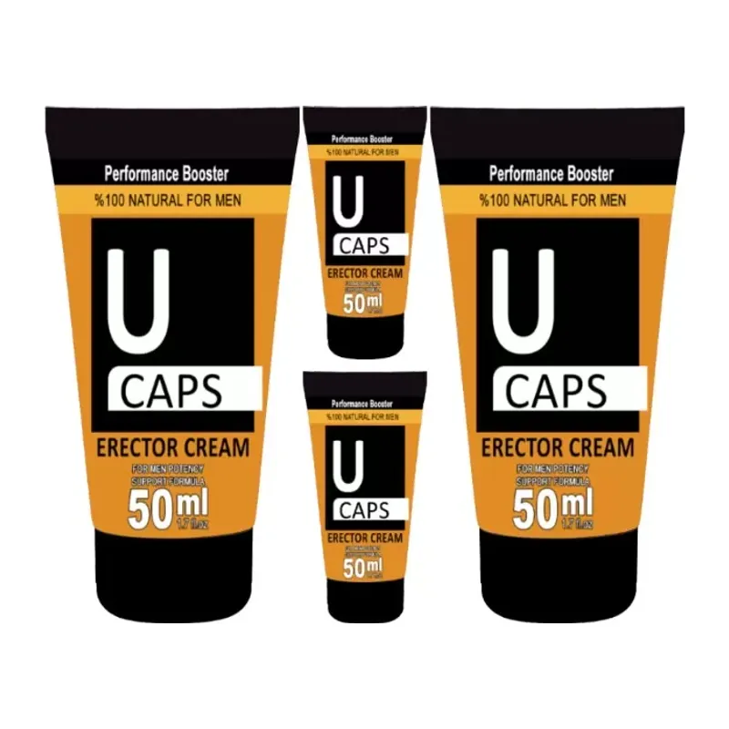 U Caps Cream 4 Adet 50 Ml Erkeklere Krem