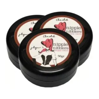 Hintohu Nipple Nibblers Tingle Balm Chocolate Flavored 50ml Çikolatalı Göğüs Bakım Kremi 3 Adet