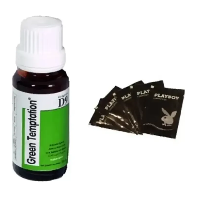 Süper Cabs Green Temptation D9 Kadın + 5li Pboy Lubricant Jel