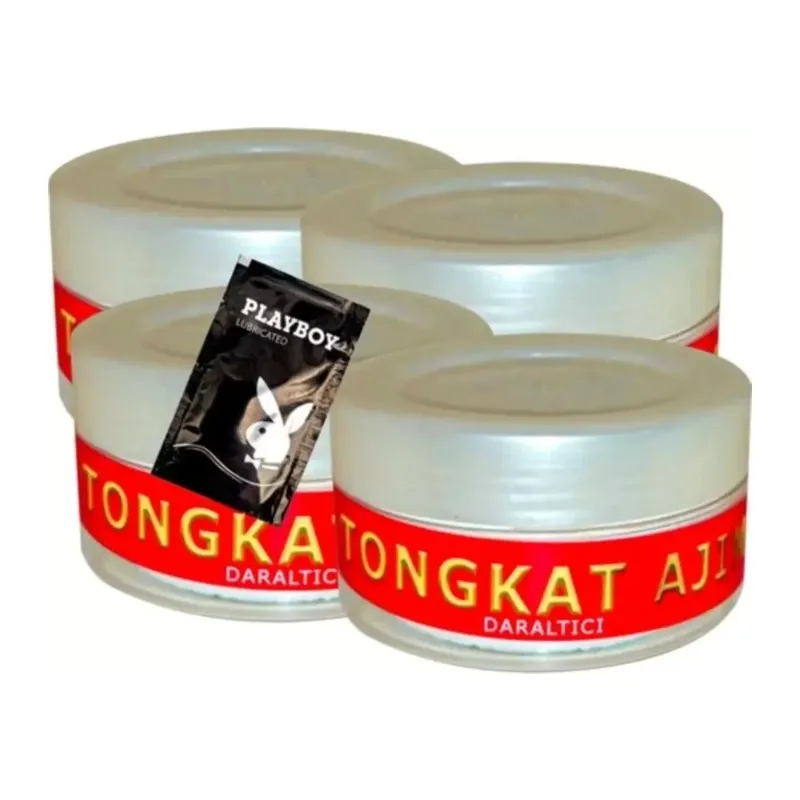 Süper Tongkat Ajimat Madura 4lü Birden 50 Ml Kadın Özel Kremi + 1 Hediye Jel