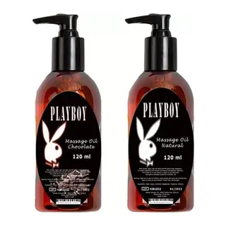 Playboy Massage Oil Chocolate And Natural Fragrances120 Ml Çikolata Kokulu Ve Kokusuz Vücut Masaj Ya