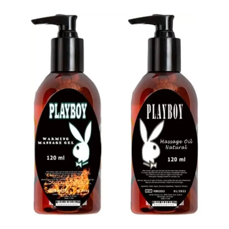 Playboy Massage Oil Warming And Natural 120 Ml Isıtıcılı Ve Kokusuz Vücut Masaj Yağı