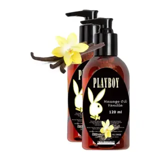 Playboy Vanılla Massage Oil 2 Adet Vanilya Aromalı Vücut Masaj Yağı
