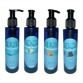 Rekze Erkeklere Ve Kadınlara Özel 4 Farklı Çeşit Aromalı Masaj Yağı Massage Oil 125ml
