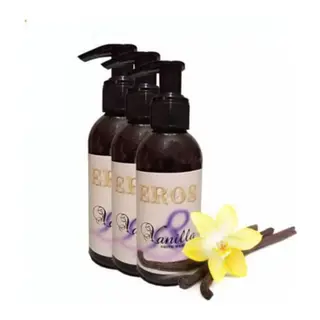 Eros Hologramlı Vanilla Erotic Massage Oil 120 Ml Vanilya Kokulu Masaj Yağı 3 Adet