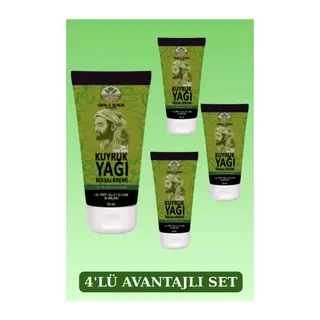 Ibn-ı Sina Kuyruk Yağı Masaj Kremi 50ml X 4 Adet
