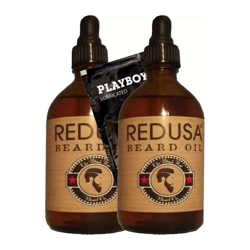 Redusa Sakal Bakım Yağı Redusa Beard Oil 2 Adet 100 Ml + Yanında Jel