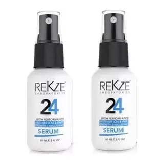 Rekze 24 Saç Kalınlaştırmaya,uzamaya,beslemeye,dökülmeye,kalıp Kellik/alopesi Engel Serum 60 Ml*2 Li