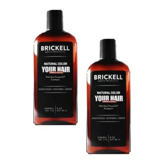 Brickell Erkeklere Için Saç Sakal Bakım Şampuanı 300 Ml 2 Adet