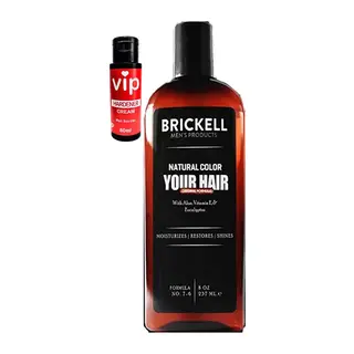 Brickell Erkeklere Saçsakal Beyazlıkgiderici 237 Ml Şampuan + Vip Seksperformans Kremi 60 Ml