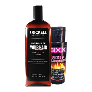 Brickell Saçsakal 237 Ml Şampuan Anti.white + Sıxx Erkeklere Özeı Xxxlkrem 60ml