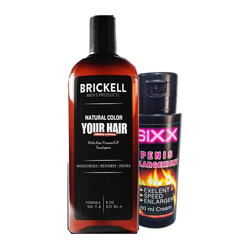 Brickell Saçsakal 237 Ml Şampuan Anti.white + Sıxx Erkeklere Özeı Xxxlkrem 60ml