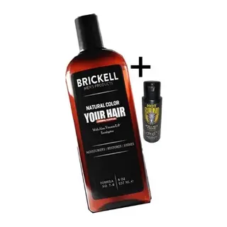 Brickell Erkeklere Saçsakal Beyazlıkgiderici 237 Ml Şampuan + Hotrhino Seksperformans Kremi 60 Ml
