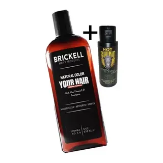 Brickell Saçsakal Beyazlatıcıerkeklere Özel Şampuan 237 Ml + Hotrhino Bayan Zevkkremi