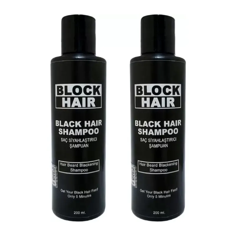 Block Hair Şampuan 200 Ml X 2 Adet