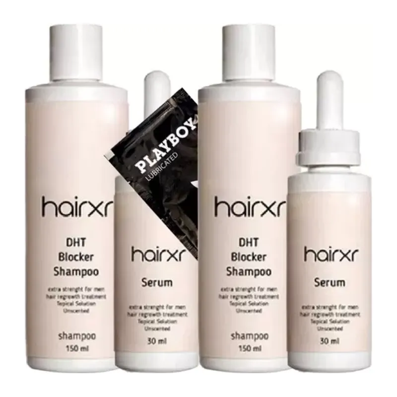 Hairxr Saç Şampuanı Ve 30 Ml Serum Snmp20309 2 Adet 150 Ml Hairxr + Yanında Jel