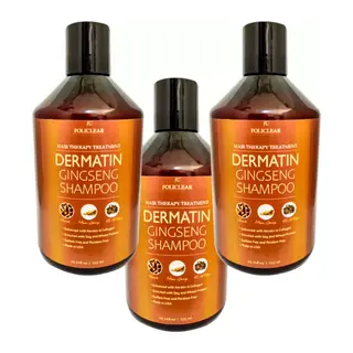 Policlear Dermatin Shampoo Ginsengli Özel Bakım Şampuanı 500 Ml X 3 Adet