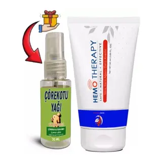 Hemo Therapy: 1 Adet>iskoç Karaağaç Özlü An.al Bakım Kremi 50 Ml + Çörekotu Yağı