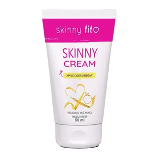 Skinny Fit Cream Elma Sirkesi Ana Malzemeli Vücut Bakım Kremi