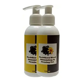 Buckthorn Buck Thorn 2 Adet Weed Slimming & Firming Gel Acı Çehre Tohumu Jeli Istenmeyen Yağlara Parçalayıcı Jeli 150 Ml