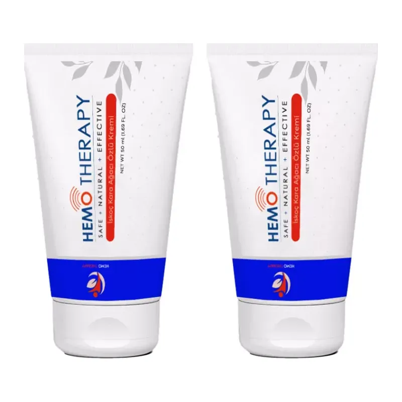 Hemo Therapy 2 Adet Iskoç Karaağaç Özlü Bağsur Kremi 50 Ml