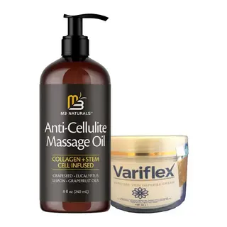 Variflex Anti-cellulite Massage Oil 240 Ml Masaj Yağı + Variflex Kremi 100 Ml
