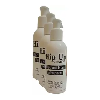 Hintohu Hipup Hip Enlargement Cream Kalça Kaldırma, Vücut Kremi 120 Ml 3 Adet