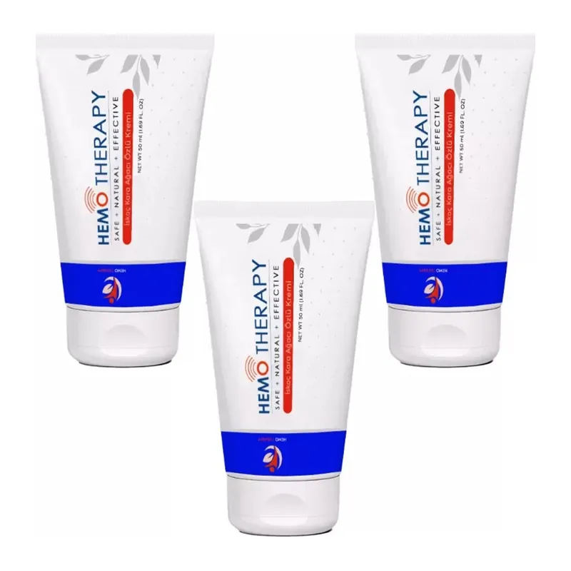 Hemo Therapy: 3 Adet> Iskoç Karaağaç Özlü An.al Bakım Kremi 50 Ml