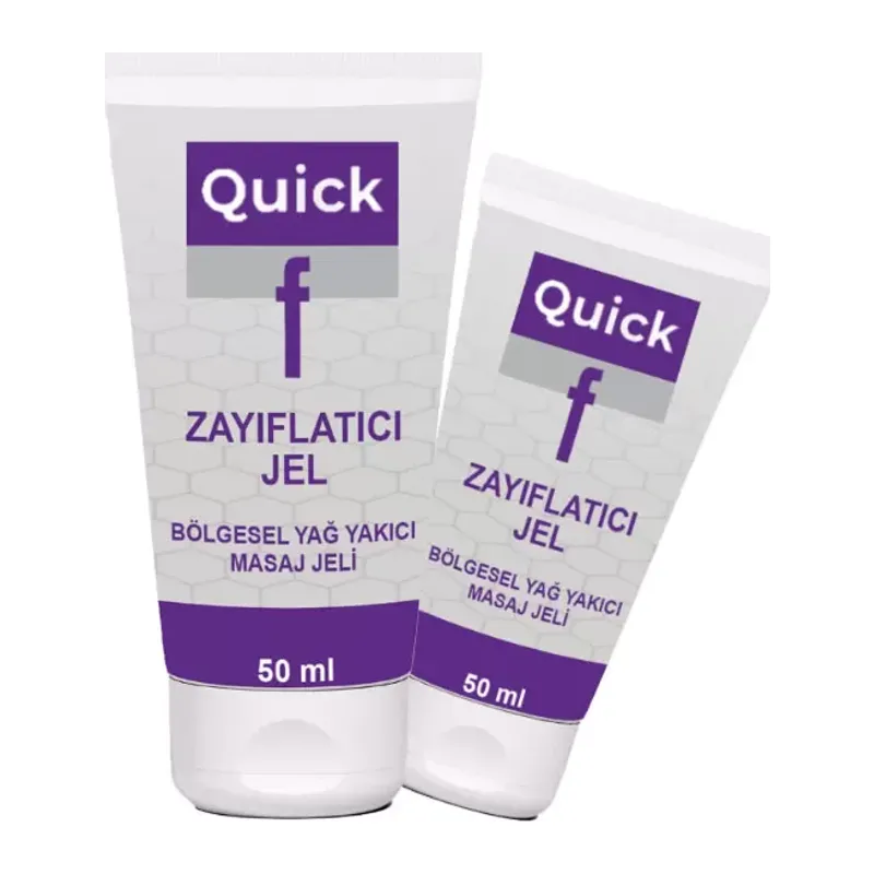 Quickf Gel 50 Ml 2 Adet Hafifliğin Anahtarı