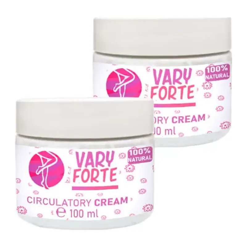Vary Forte Kavanoz 2 Adet Bacak Bakım Krem 100 Ml