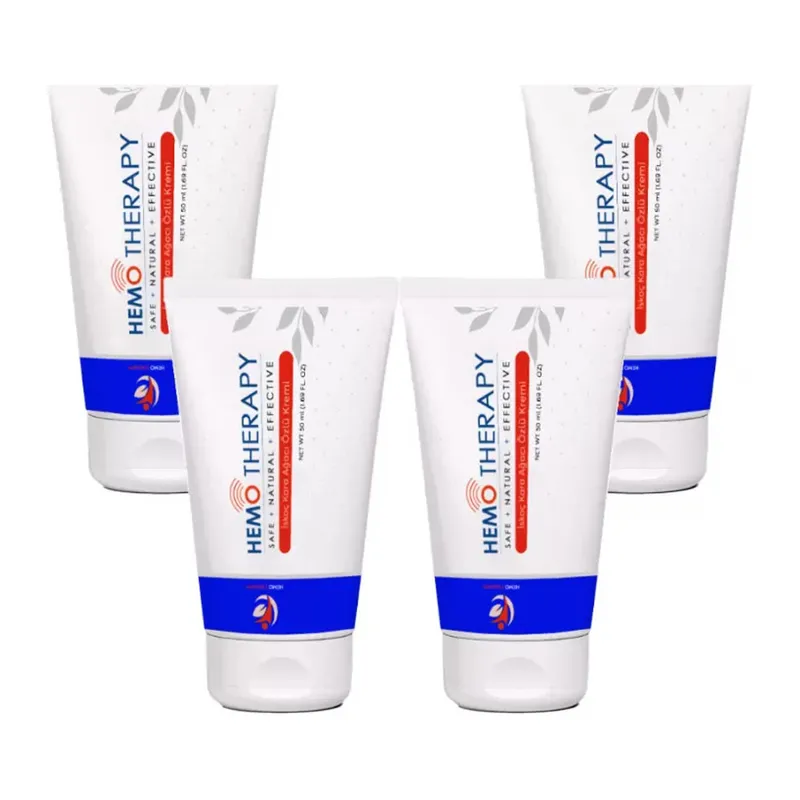 Hemo Therapy: 4 Adet> İskoç Karaağaç Özlü An.al Bakım Kremi 50 Ml