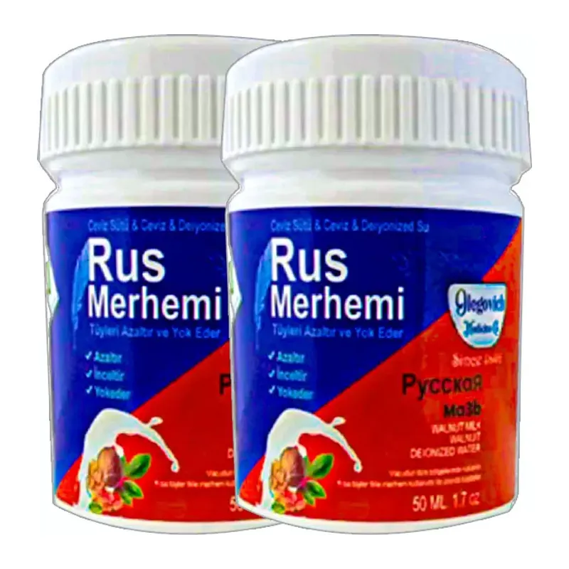 Rus Merhemi Glgn Blue 2 Adet 50 Ml Rus Merhemi Tüylere Krem Aslh90311
