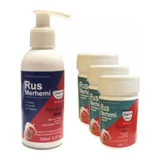 Olegovich Medicine Rus Merhemi Tüy Dökücü Azaltıcı Krem Merhem 150 Ml 1 Ad + Rus Merhemi Genital Bö