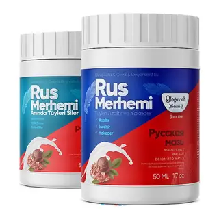 Rus Merhemi 50 Ml (Tüy Dökücü - Tüy Azaltıcı) 2 Adet Set