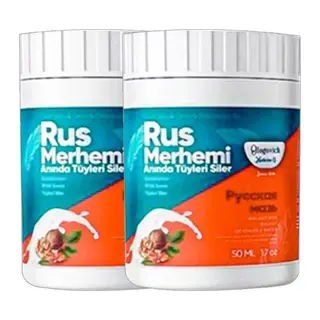 Glegnd TurQuoise 2 Adet Ceviz & Ceviz Sütü Russ Merhemi 50 Ml Tüylere Krem