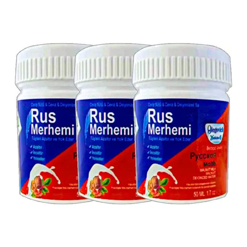 Glegnd Blue 3 Adet X 50 Ml Tüylere Krem Russ Merhemi